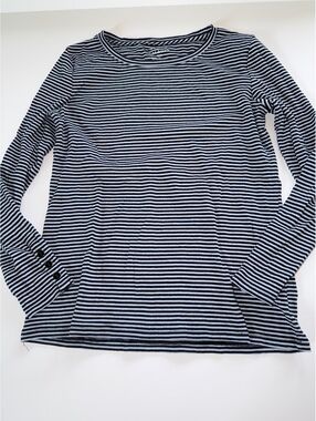 Talbots T by Talbots Striped Long sleeve PM